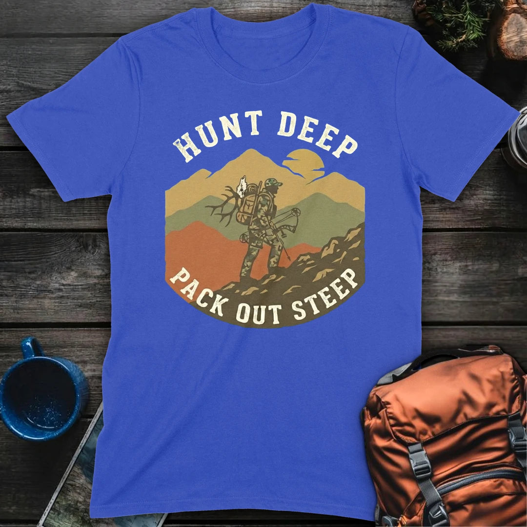 Hunt Deep Archery T-Shirt Gift For Nature Lovers