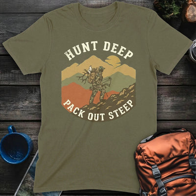 Hunt Deep Archery T-Shirt Gift For Nature Lovers