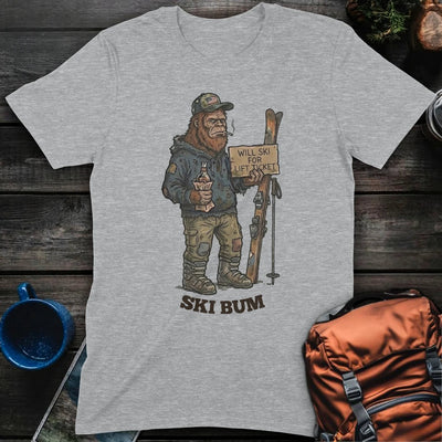 Ski Bum T-Shirt Gift For Nature Lovers