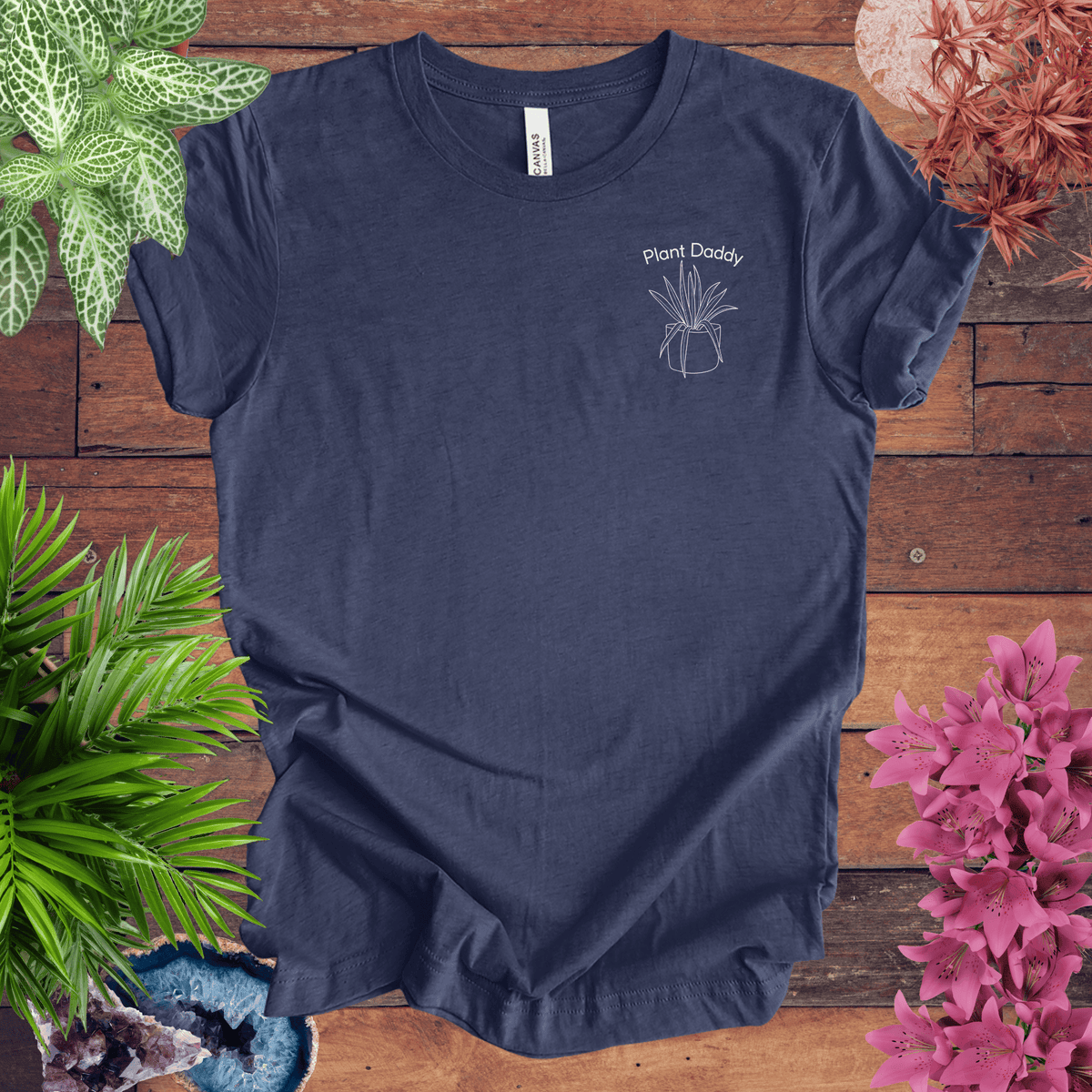 Plant Daddy T-Shirt Gift For Plant Lover