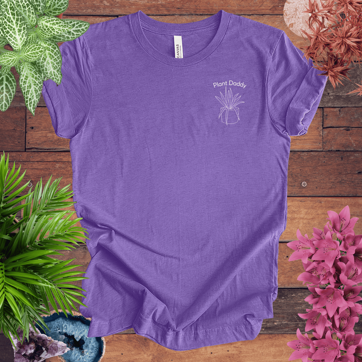 Plant Daddy T-Shirt Gift For Plant Lover