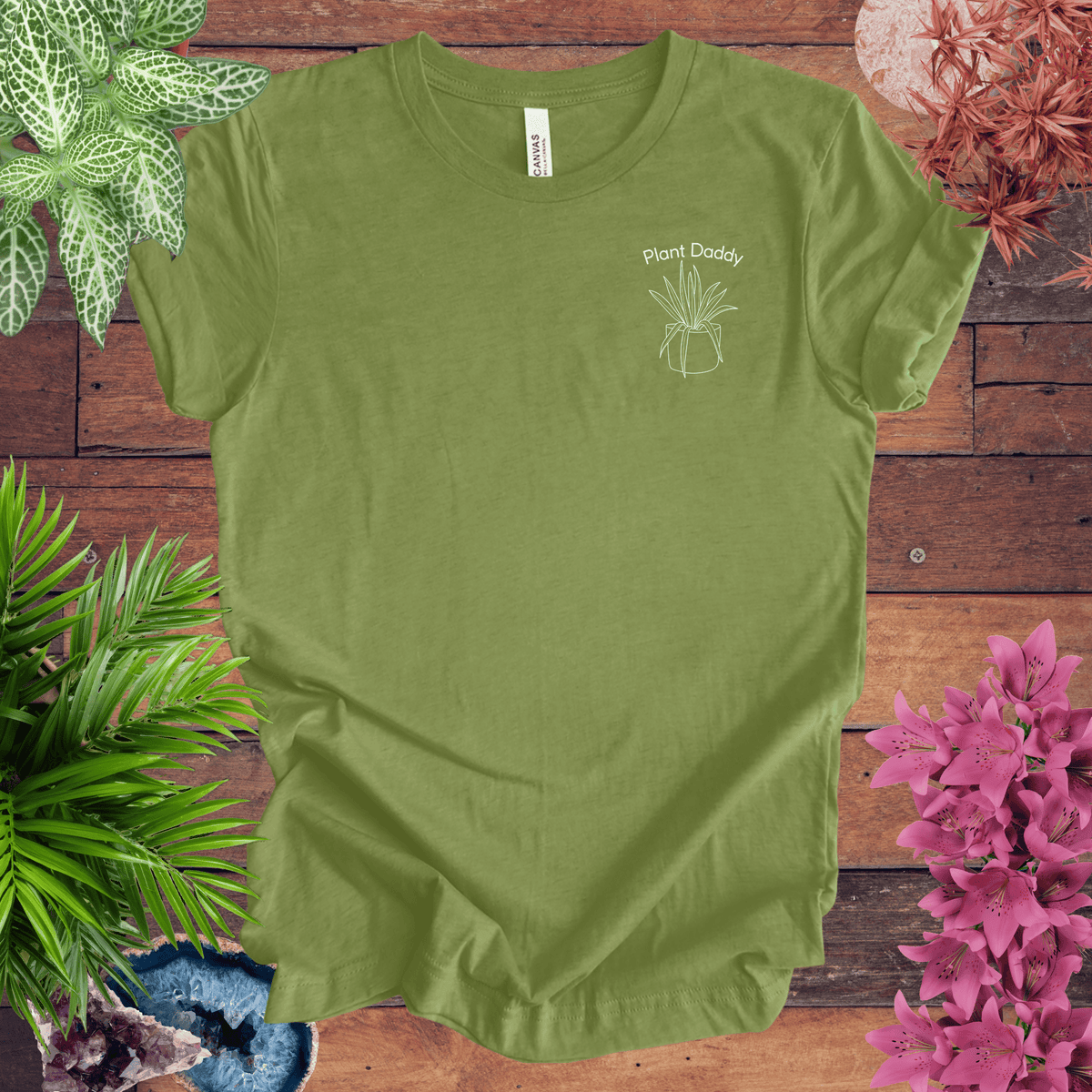 Plant Daddy T-Shirt Gift For Plant Lover