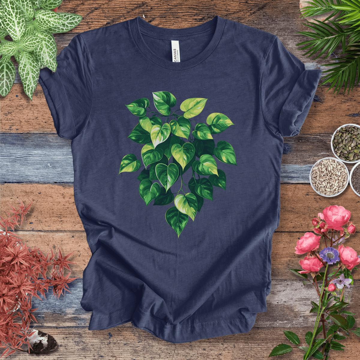 Neon Dream Botanical T-Shirt Gift For Plant Lover
