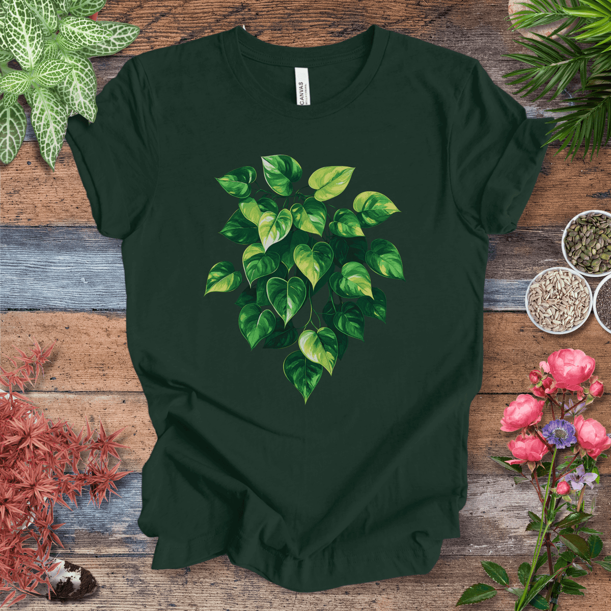 Neon Dream Botanical T-Shirt Gift For Plant Lover