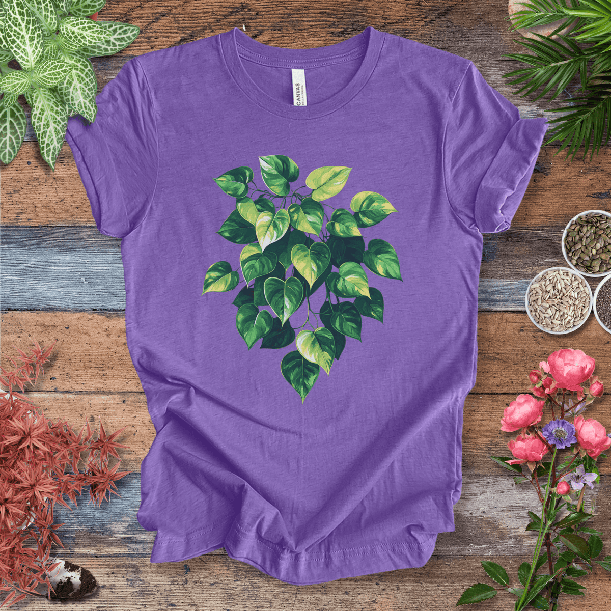 Neon Dream Botanical T-Shirt Gift For Plant Lover