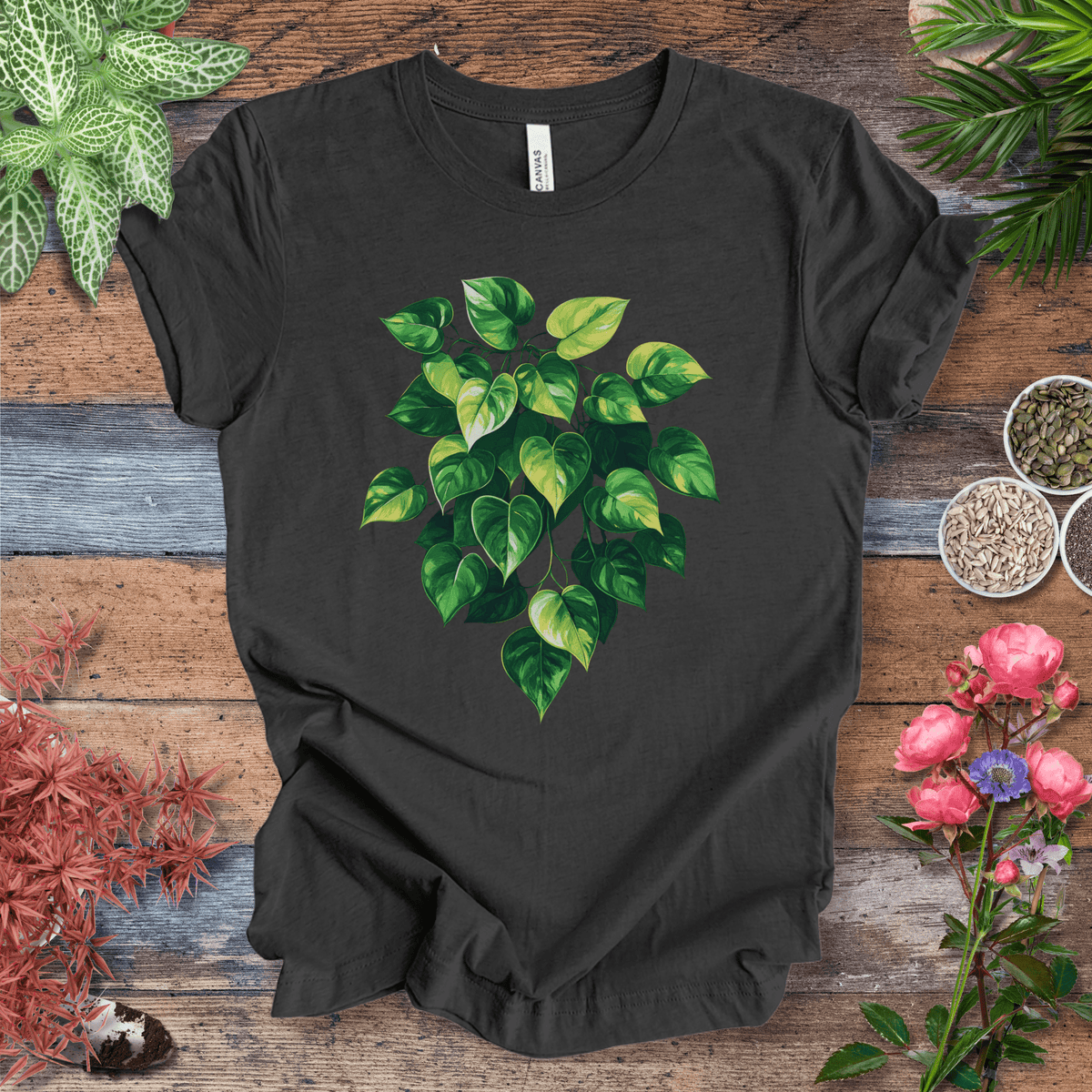Neon Dream Botanical T-Shirt Gift For Plant Lover