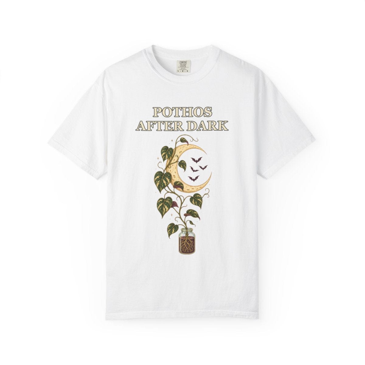 Pothos Halloween Shirt - Gothic Botanical Tee Gift For Plant Lover