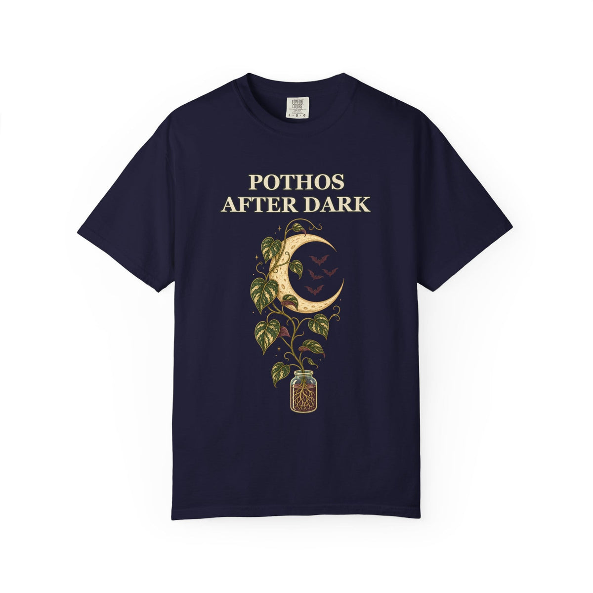 Pothos Halloween Shirt - Gothic Botanical Tee Gift For Plant Lover