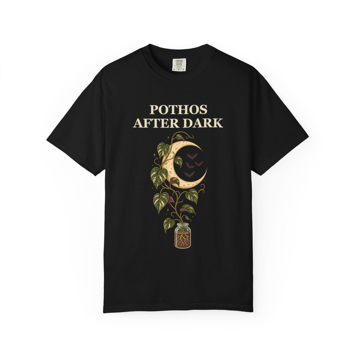 Pothos Halloween Shirt - Gothic Botanical Tee Gift For Plant Lover