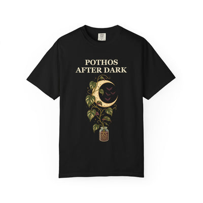 Pothos Halloween Shirt - Gothic Botanical Tee Gift For Plant Lover