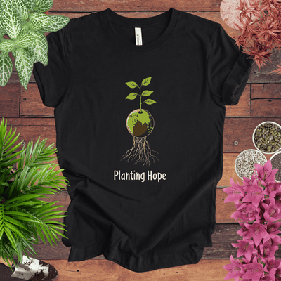 Planting Hope T-Shirt Gift For Plant Lover