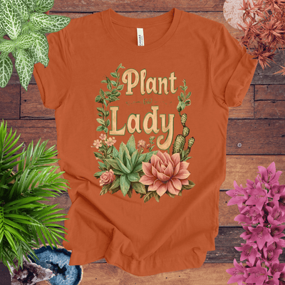 Plant Lady T-Shirt Gift For Plant Lover