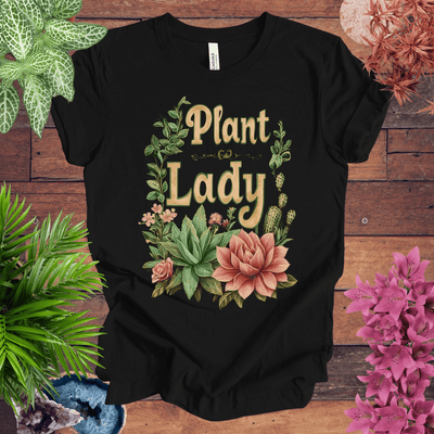 Plant Lady T-Shirt Gift For Plant Lover
