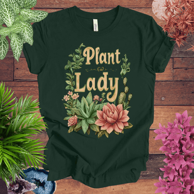 Plant Lady T-Shirt Gift For Plant Lover