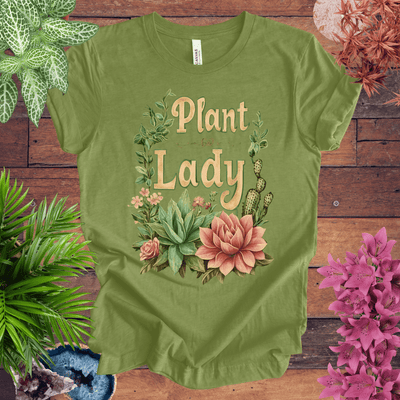Plant Lady T-Shirt Gift For Plant Lover