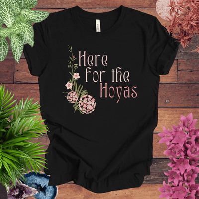 Here for the Hoyas T-Shirt Gift For Plant Lover