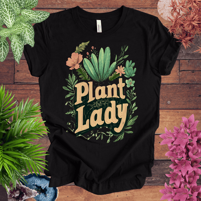 Plant Lady T-Shirt Gift For Plant Lover