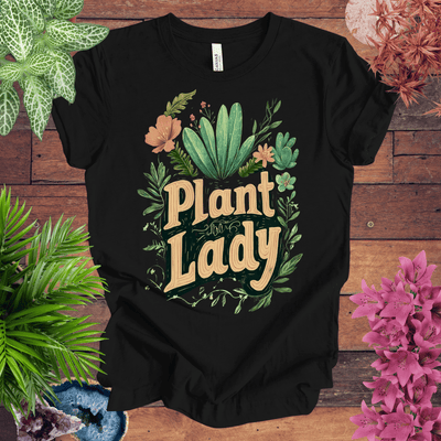 Plant Lady T-Shirt Gift For Plant Lover