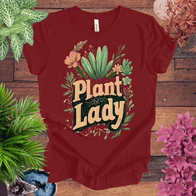 Plant Lady T-Shirt Gift For Plant Lover