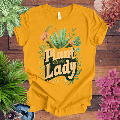 Plant Lady T-Shirt Gift For Plant Lover