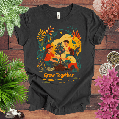 Grow Together T-Shirt Gift For Plant Lover