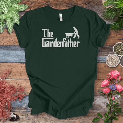 Dad Gardening T-Shirt – “The Gardenfather” Funny Gardener Gift Tee Gift For Plant Lover