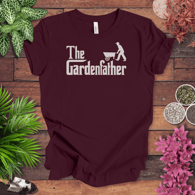 Dad Gardening T-Shirt – “The Gardenfather” Funny Gardener Gift Tee Gift For Plant Lover