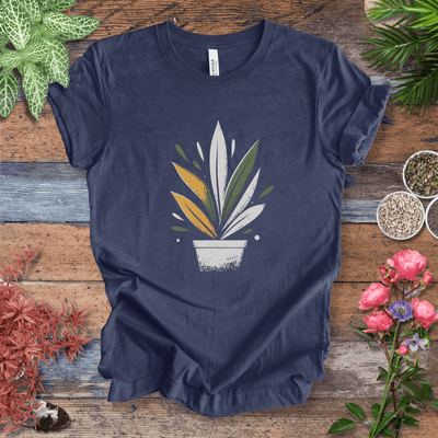 Retro Potted Plant T-Shirt Gift For Plant Lover