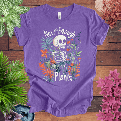 Never Enough Plants Skeleton T-Shirt Gift For Plant Lover