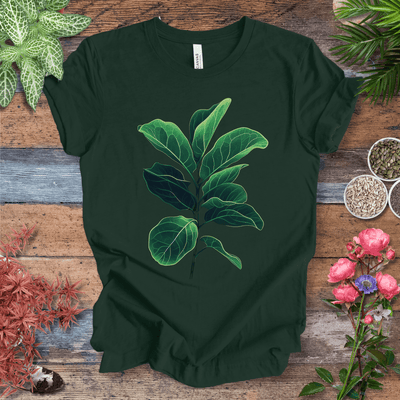 Radiant Fiddle Leaf Glow T-Shirt Gift For Plant Lover