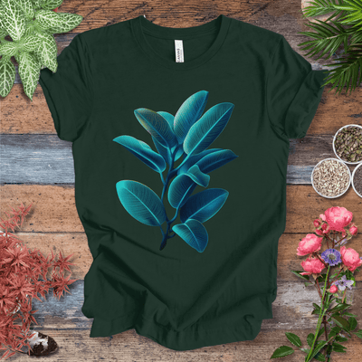 Rubber Tree Plant Aesthetic T-Shirt Gift For Plant Lover