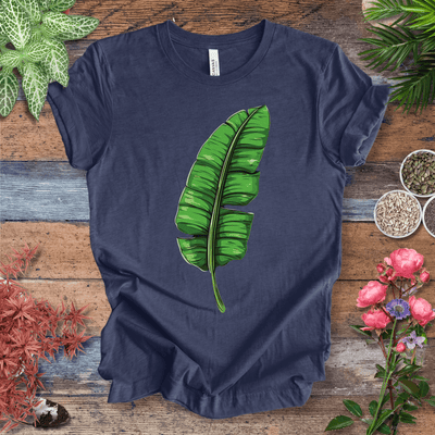 Minimalist Banana Leaf T-Shirt Gift For Plant Lover