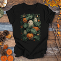 Pumpkin Vibes Fall T-Shirt | Botanical Vibes Plant Lover Tee Gift For Plant Lover