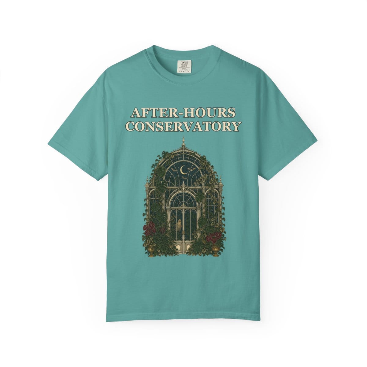 Gothic Greenhouse Halloween Shirt - Botanical Tee Gift For Plant Lover