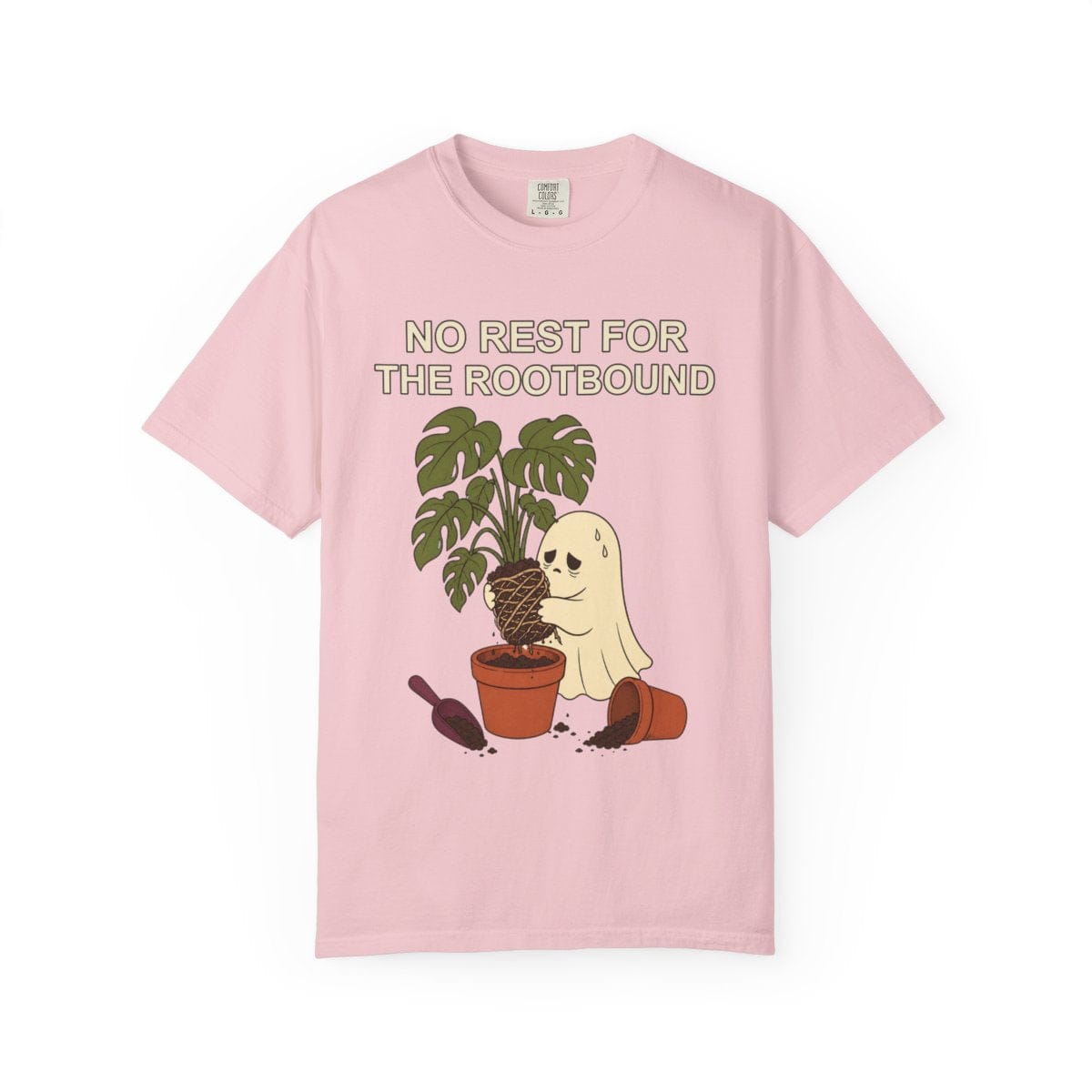 Rootbound Ghost Halloween Shirt - Funny Plant Tee Gift For Plant Lover