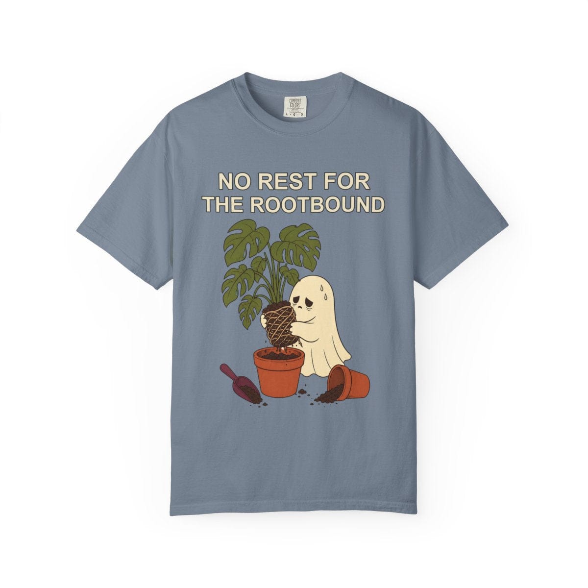 Rootbound Ghost Halloween Shirt - Funny Plant Tee Gift For Plant Lover