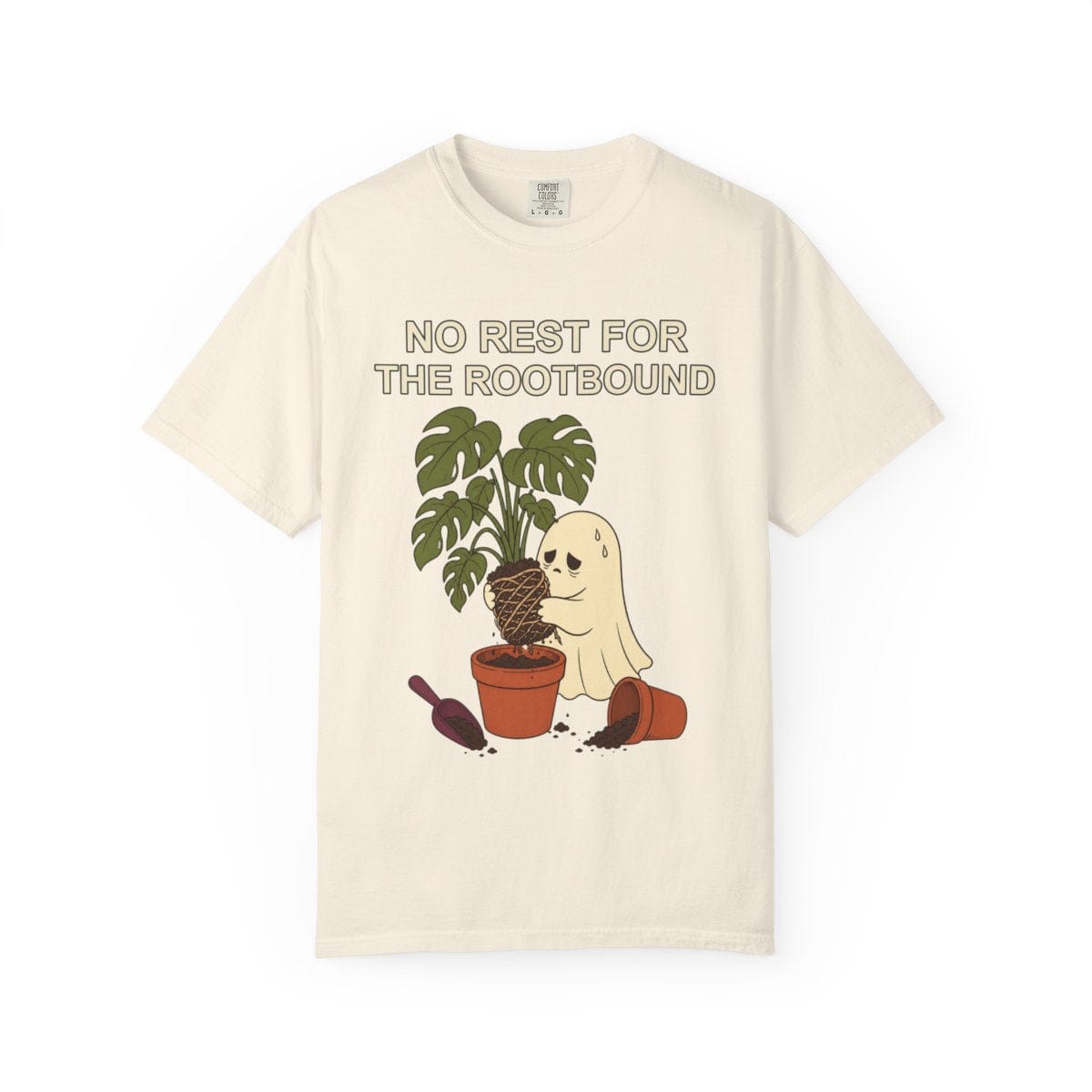 Rootbound Ghost Halloween Shirt - Funny Plant Tee Gift For Plant Lover
