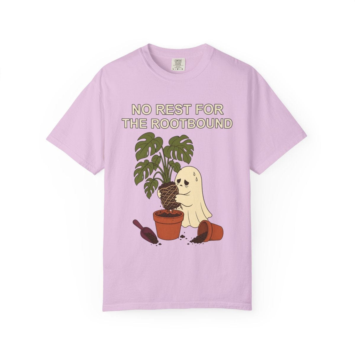 Rootbound Ghost Halloween Shirt - Funny Plant Tee Gift For Plant Lover