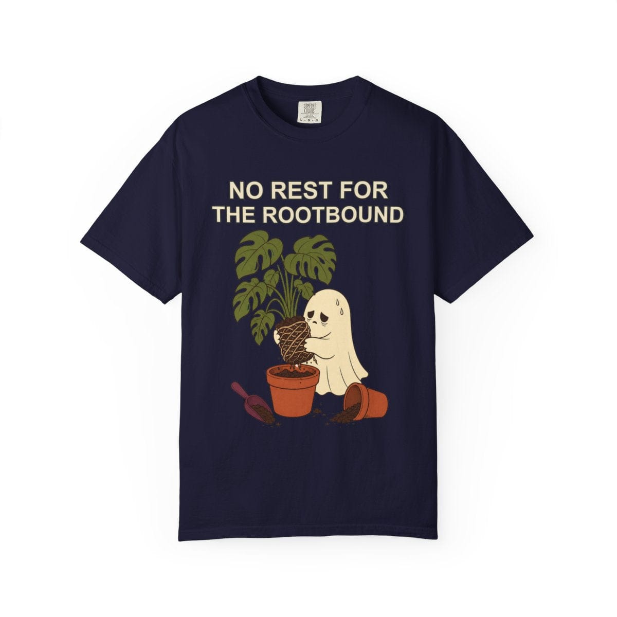 Rootbound Ghost Halloween Shirt - Funny Plant Tee Gift For Plant Lover