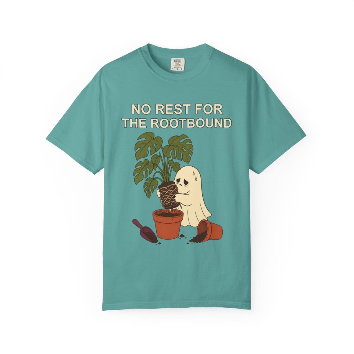 Rootbound Ghost Halloween Shirt - Funny Plant Tee Gift For Plant Lover