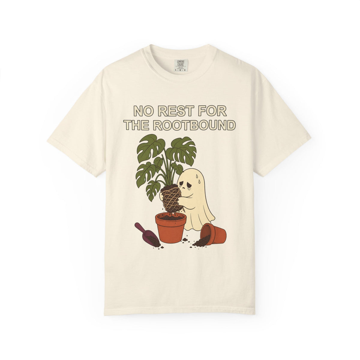 Rootbound Ghost Halloween Shirt - Funny Plant Tee Gift For Plant Lover
