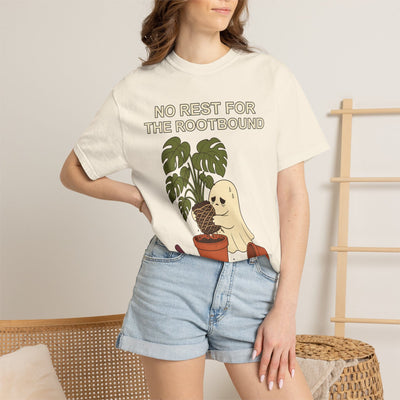 Rootbound Ghost Halloween Shirt - Funny Plant Tee Gift For Plant Lover
