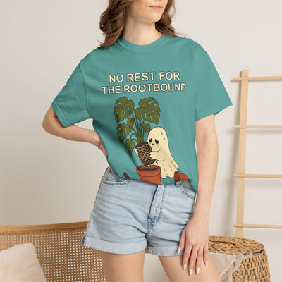 Rootbound Ghost Halloween Shirt - Funny Plant Tee Gift For Plant Lover
