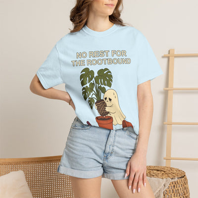 Rootbound Ghost Halloween Shirt - Funny Plant Tee Gift For Plant Lover