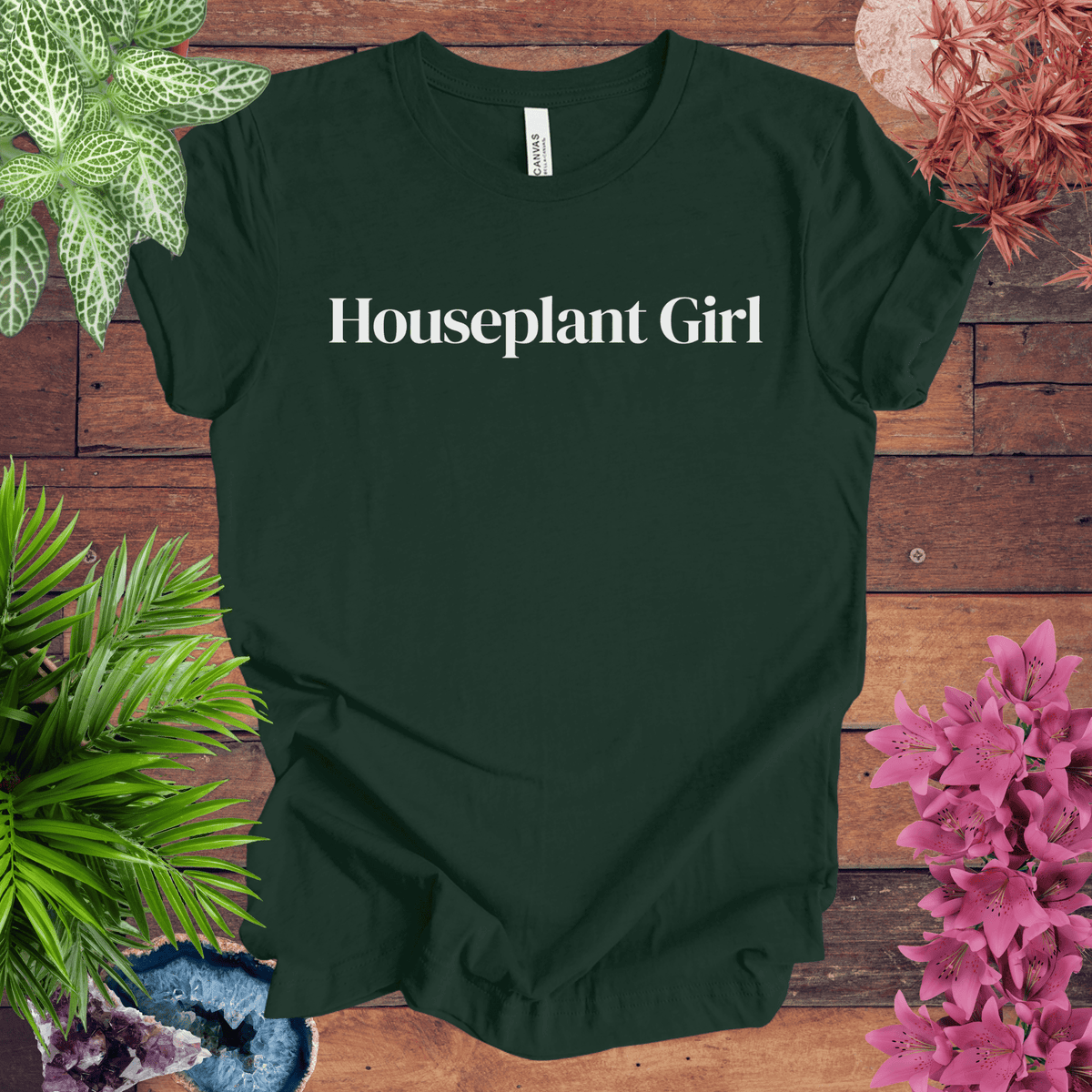 Houseplant Girl T-Shirt Gift For Plant Lover