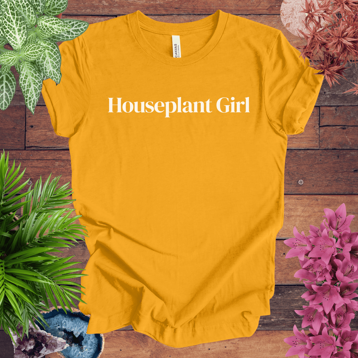 Houseplant Girl T-Shirt Gift For Plant Lover