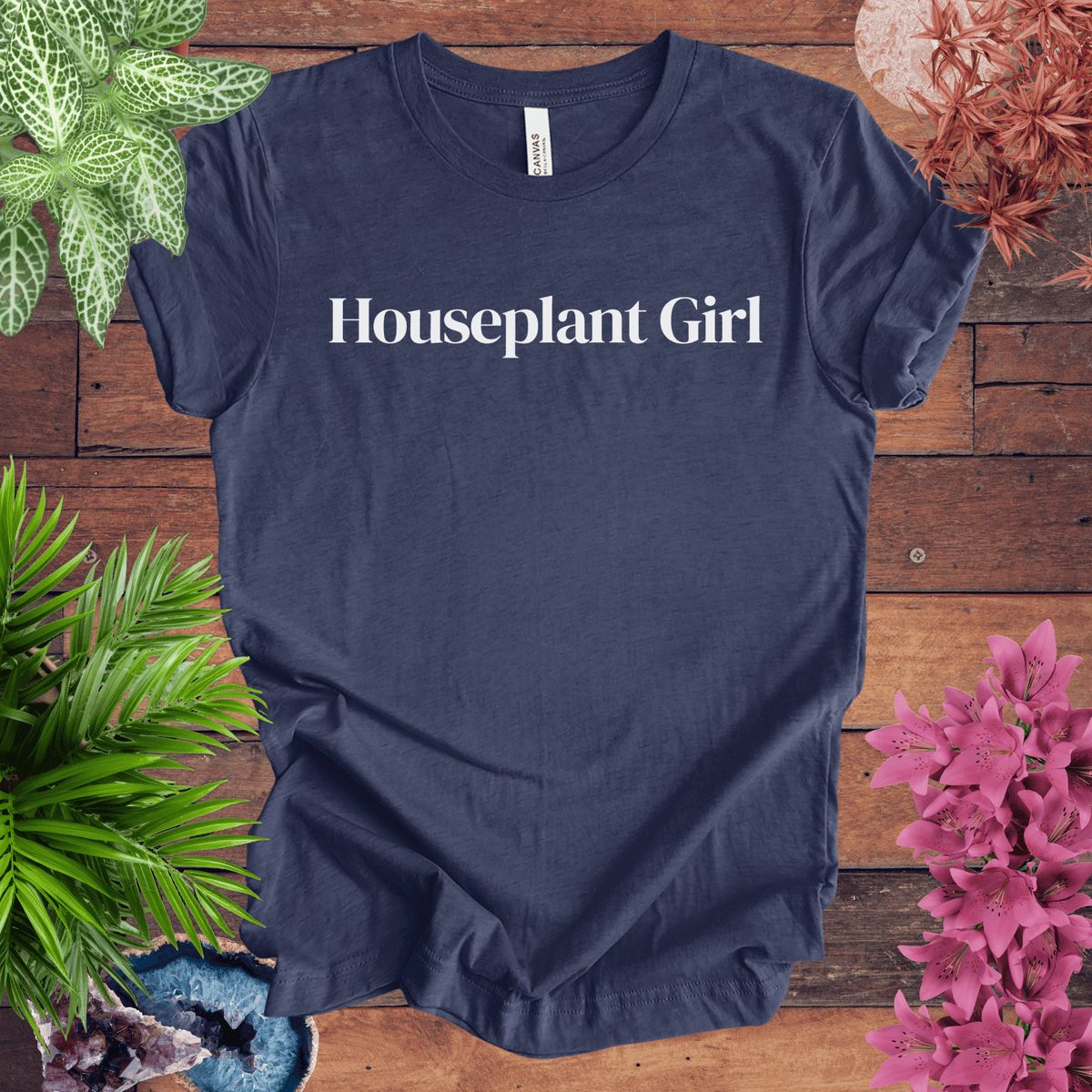 Houseplant Girl T-Shirt Gift For Plant Lover