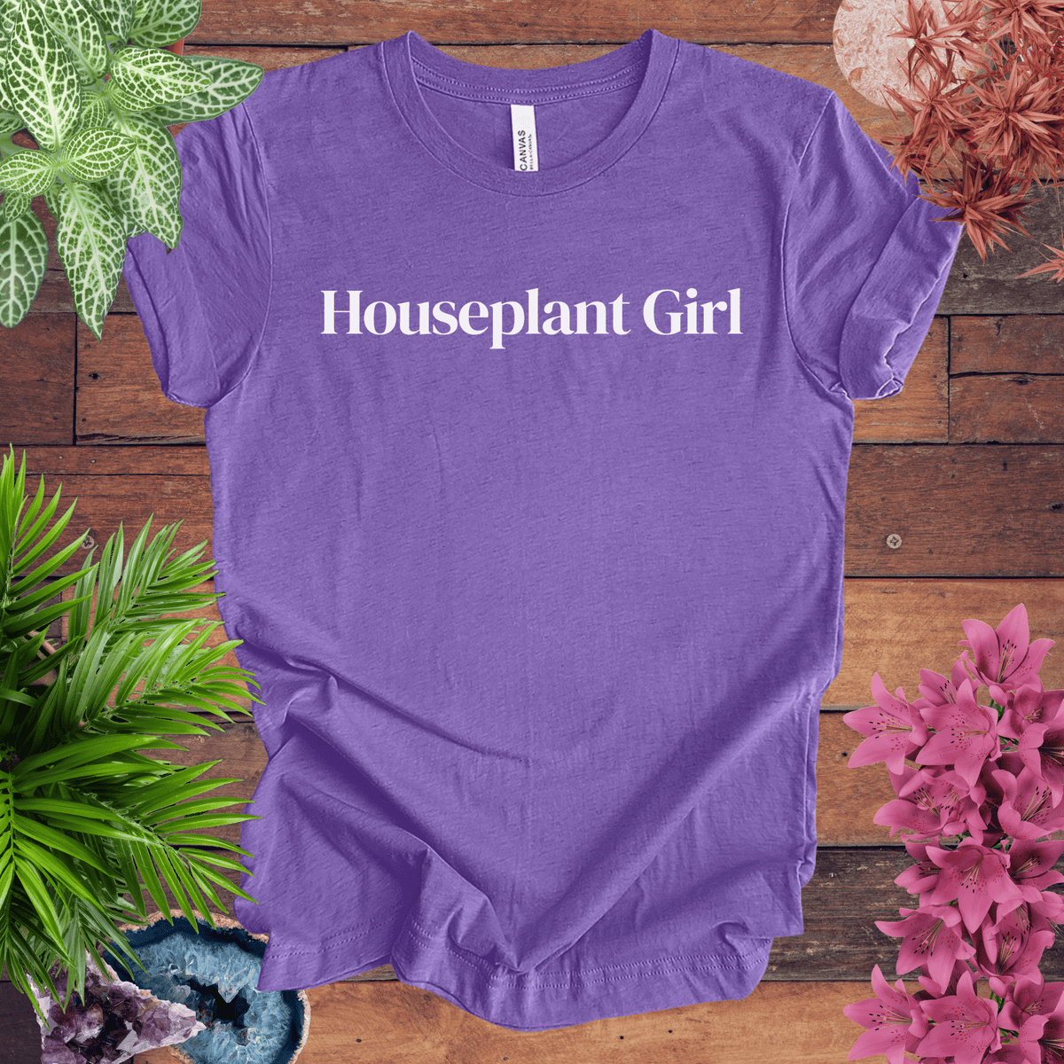 Houseplant Girl T-Shirt Gift For Plant Lover