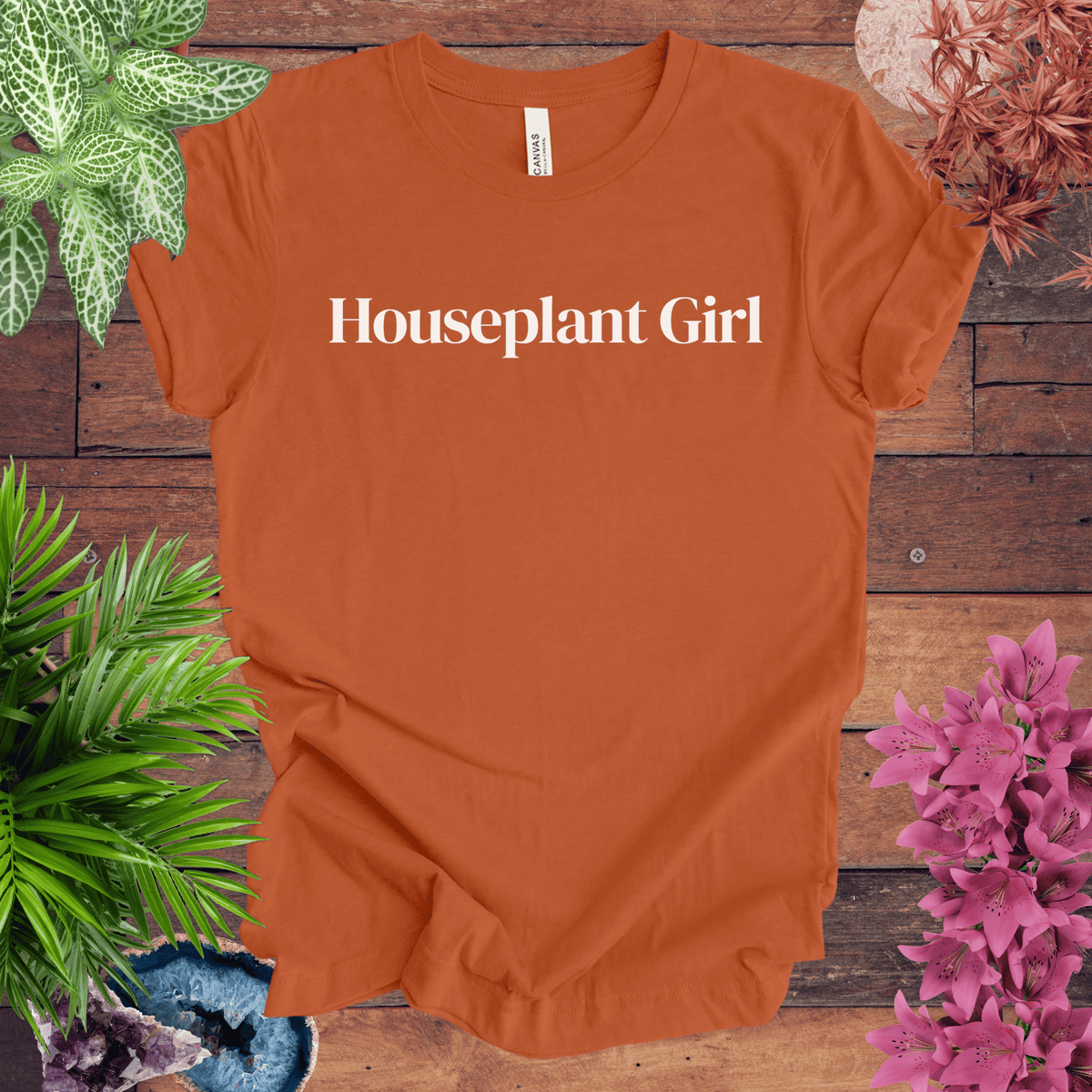 Houseplant Girl T-Shirt Gift For Plant Lover