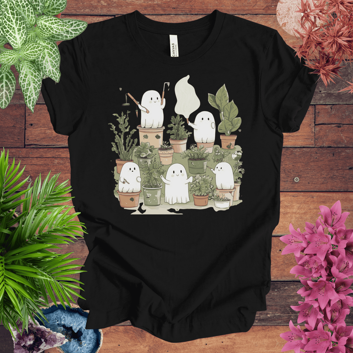 Phantom Plant Parent T-Shirt Gift For Plant Lover